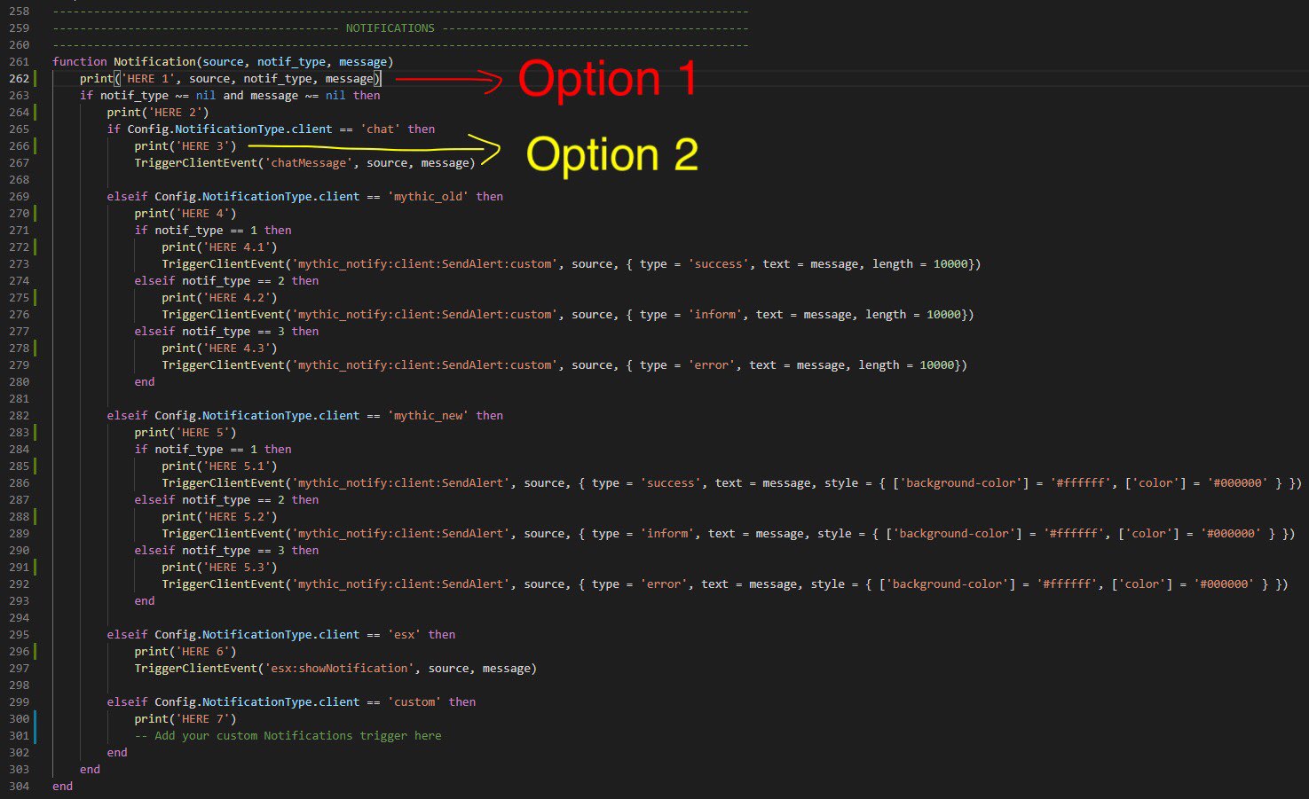 This is a basic example of how to debug LUA code.