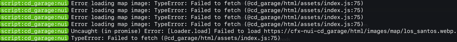 error example